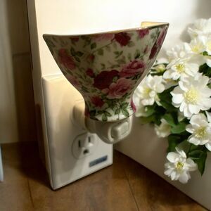 Nightlight Formalities Braum Bros Victorian Tea Cup Gold Rim & Flowers Tested